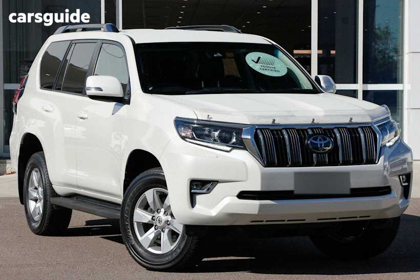 White 2019 Toyota Landcruiser Prado Wagon GXL (4X4)