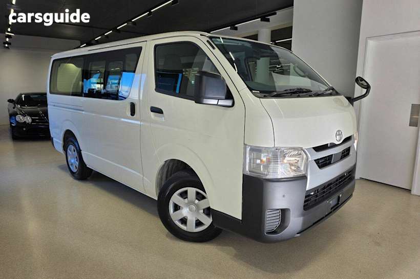 White 2024 Toyota Hiace Commercial DX LONG TRH200 (ZX001197)