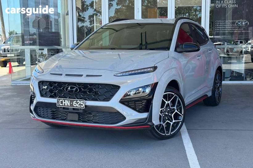 Grey 2022 Hyundai Kona Wagon N