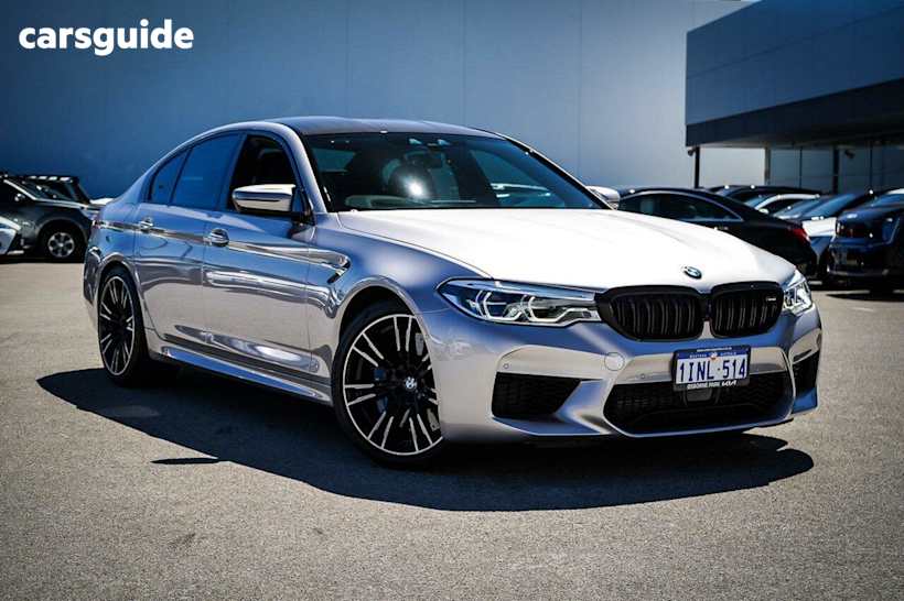 Silver 2018 BMW M5 Sedan Launch Edition
