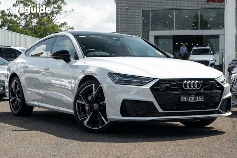 White 2024 Audi A7 Sportback 55 Tfsi Quattro Mhev