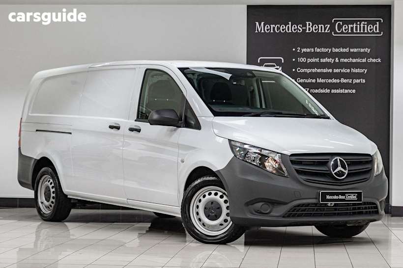 White 2022 Mercedes-Benz Vito Van VS20 111 CDI LWB FWD