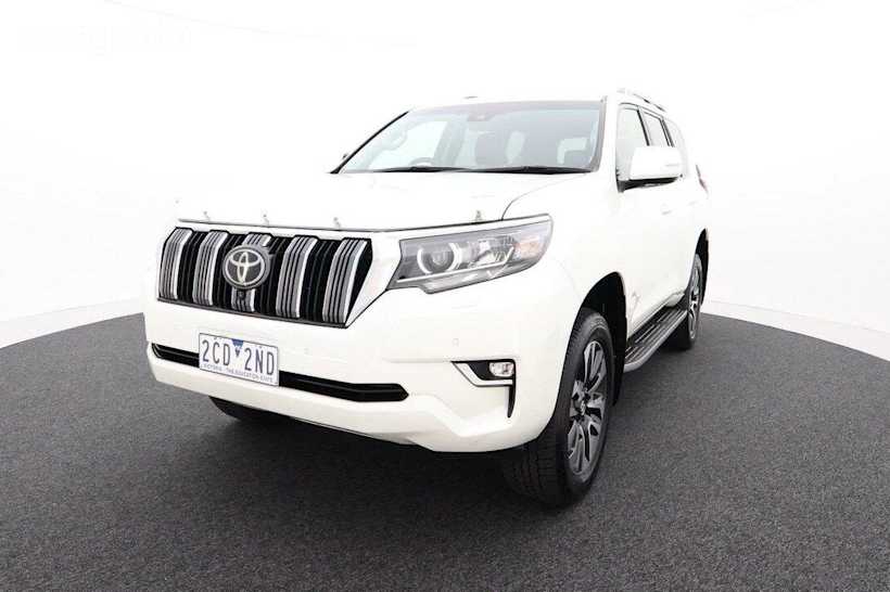 White 2022 Toyota Landcruiser Prado Wagon VX