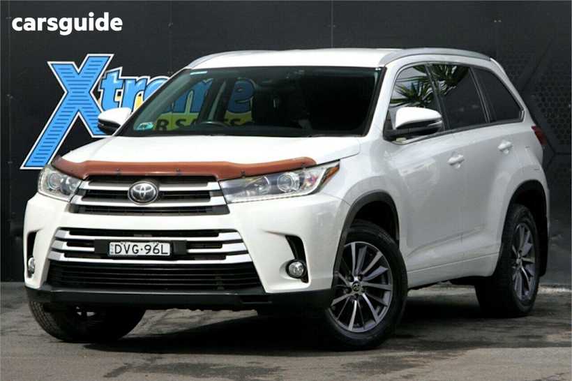White 2018 Toyota Kluger Wagon GXL (4X2)