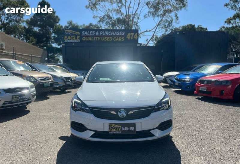 White 2019 Holden Astra Hatchback R