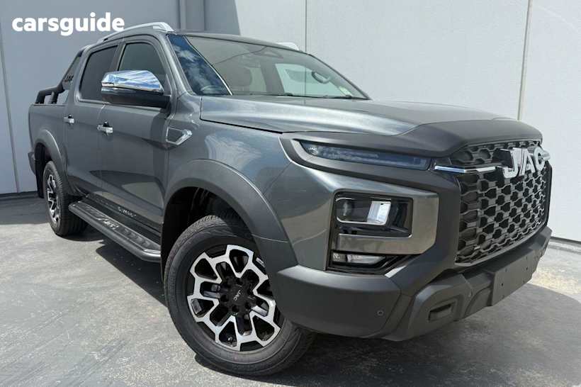 Grey 2024 JAC T9 UTE Dual Cab Pick-up Haven (4X4)