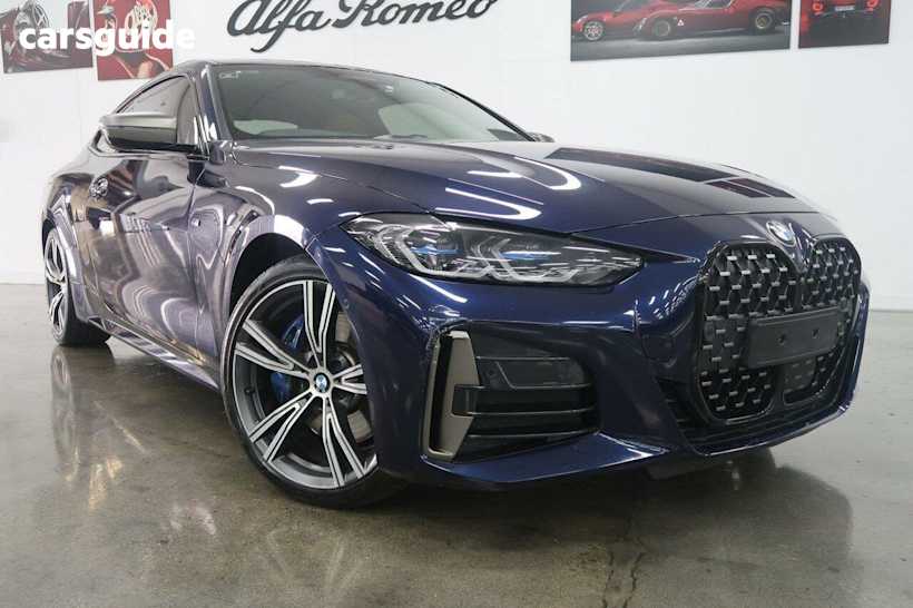 Blue 2021 BMW M440I Coupe Xdrive