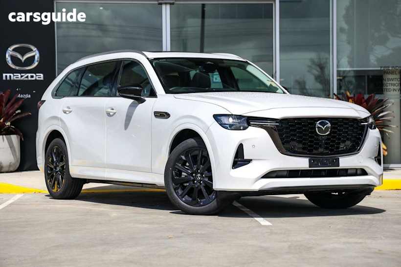 White 2024 Mazda CX-80 Wagon D50E GT