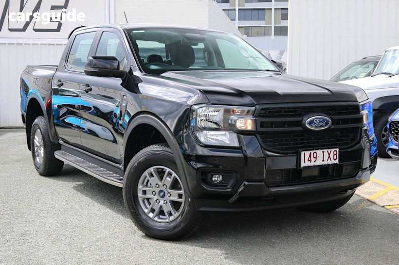 Black 2023 Ford Ranger Double Cab Pick Up XLS 2.0 (4X4)