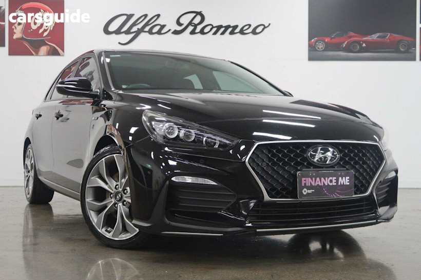 Black 2020 Hyundai I30 Hatchback N Line Premium