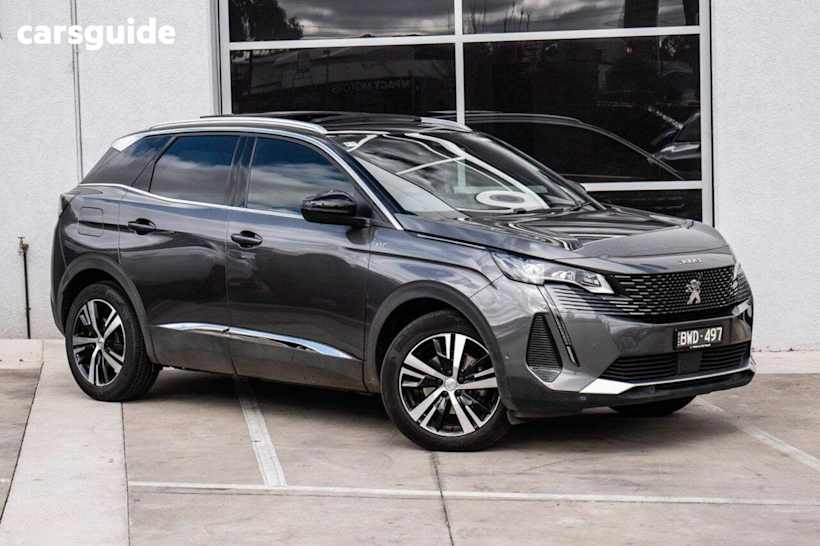 Grey 2021 Peugeot 3008 Wagon GT 1.6 THP