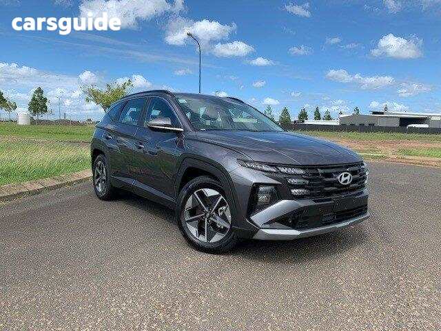 Grey 2024 Hyundai Tucson Wagon Hybrid (fwd)