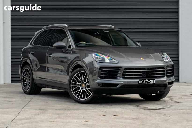 Grey 2022 Porsche Cayenne Wagon S