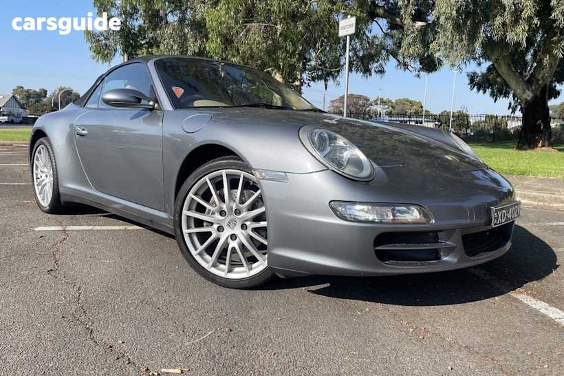 Grey 2005 Porsche 911 Cabriolet Carrera S