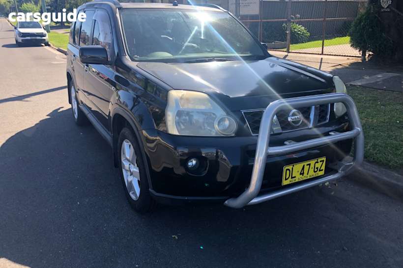 Black 2007 Nissan X-Trail Wagon Ti (4X4)