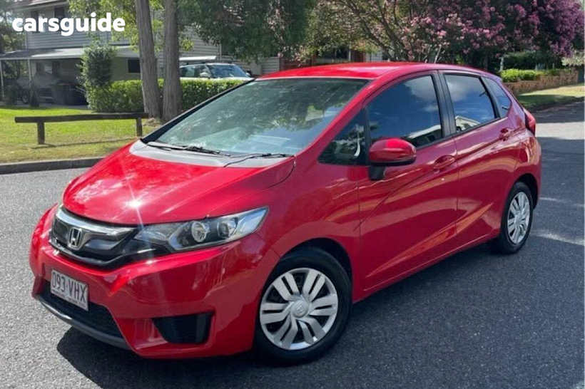 Red 2014 Honda Jazz Hatch VTi GK MY15