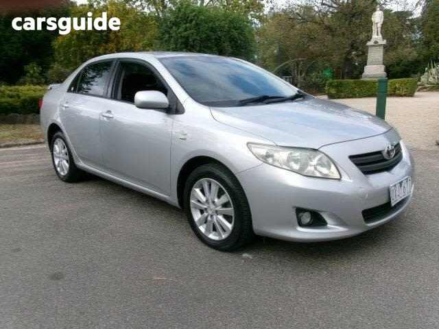 Silver 2007 Toyota Corolla Sedan Conquest