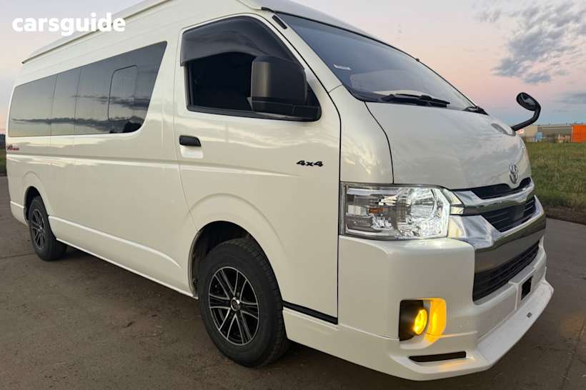 White 2021 Toyota HiAce Commercial SLWB GL