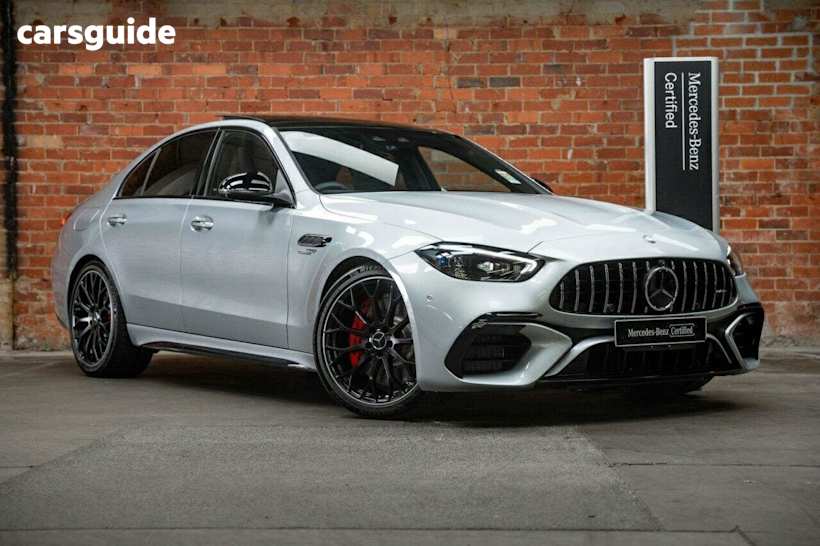 Silver 2023 Mercedes-Benz C63 Sedan S E Performance Mhev