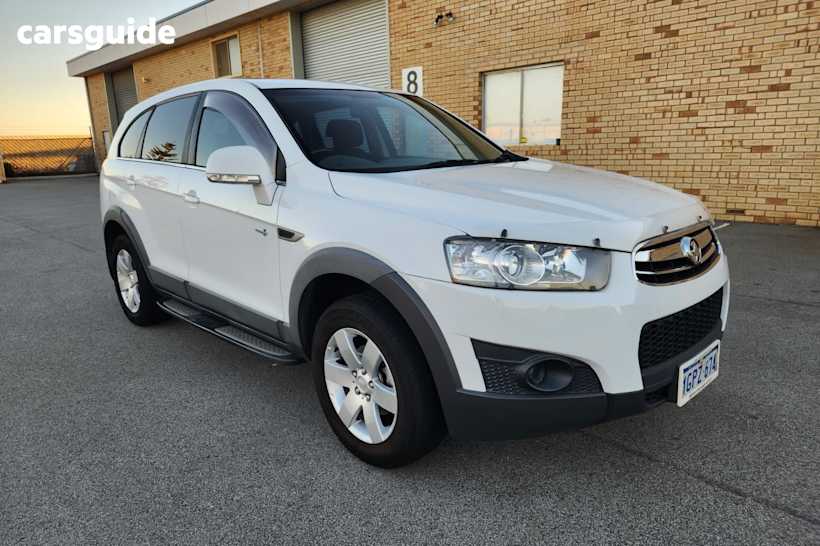 White 2014 Holden Captiva Wagon 7 Sx (Fwd)