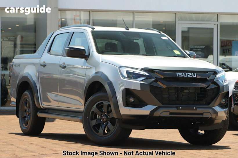Silver 2024 Isuzu D-MAX Crew Cab Utility X-Terrain (4X4)