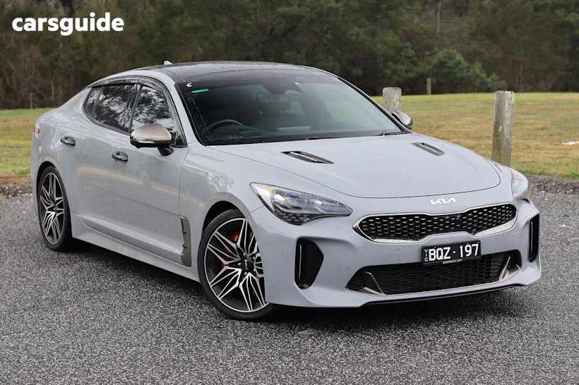 Grey 2021 Kia Stinger Sedan GT (black Leather)