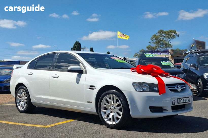 White 2010 Holden Commodore Sedan International