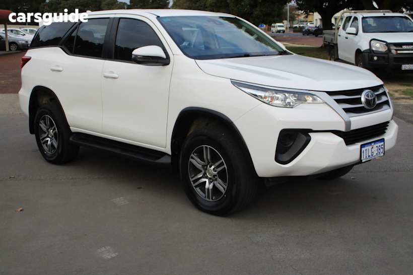 White 2020 Toyota Fortuner Wagon Gx