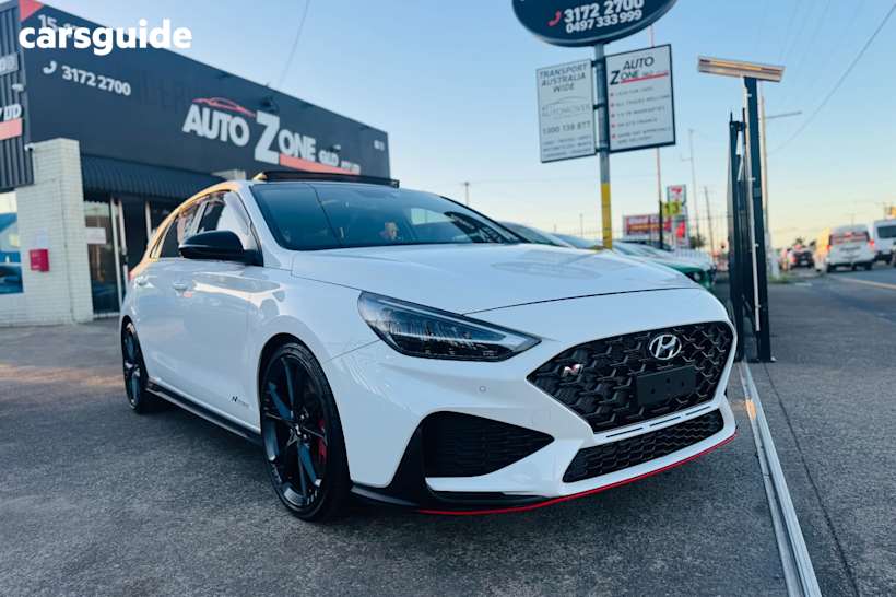 White 2023 Hyundai I30 Hatchback N Premium With Sunroof