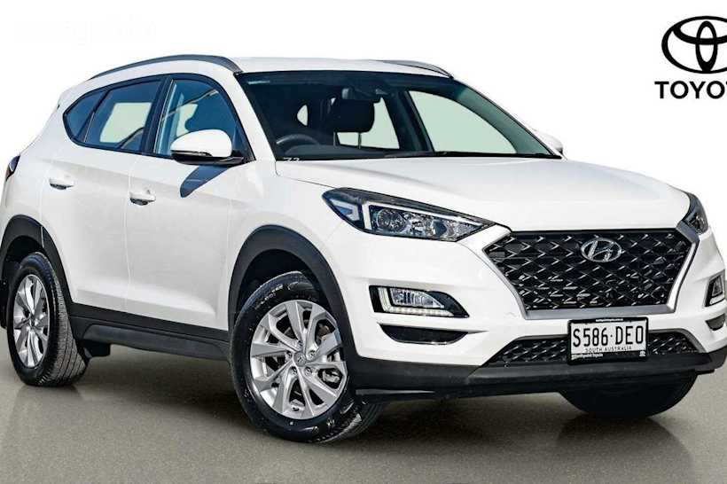 White 2019 Hyundai Tucson Wagon Active (2WD)