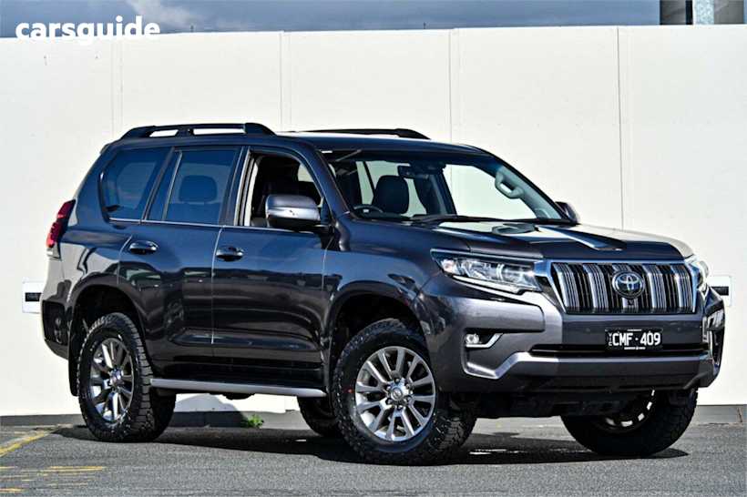Grey 2021 Toyota Landcruiser Prado Wagon VX Flat Tailgate