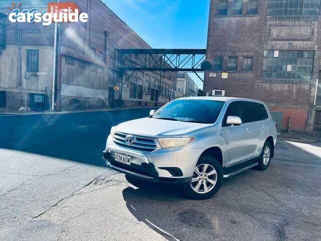 2012 Toyota Kluger Wagon Kx-R (4X4) 5 Seat