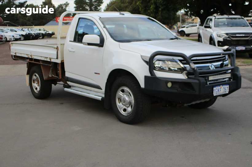 White 2017 Holden Colorado Cab Chassis Ls (4X4)