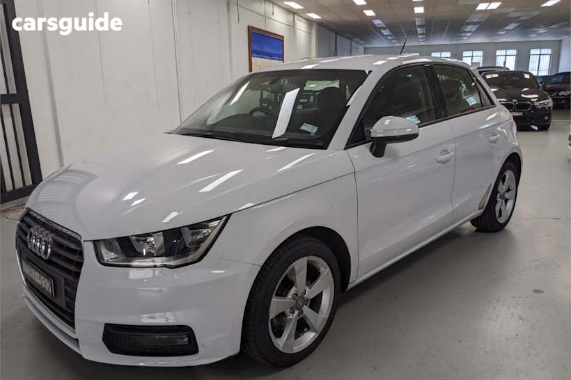 White 2015 Audi A1 Hatchback Sportback 1.4 Tfsi Sport