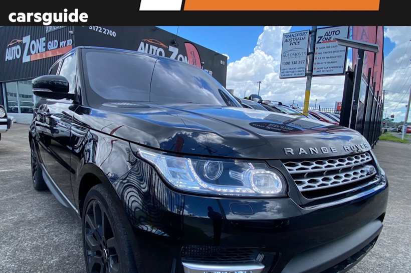 Black 2016 Land Rover Range Rover Sport Wagon Sdv8 Hse