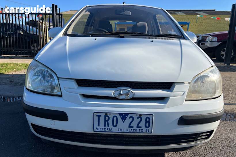 White 2005 Hyundai Getz Hatchback XL