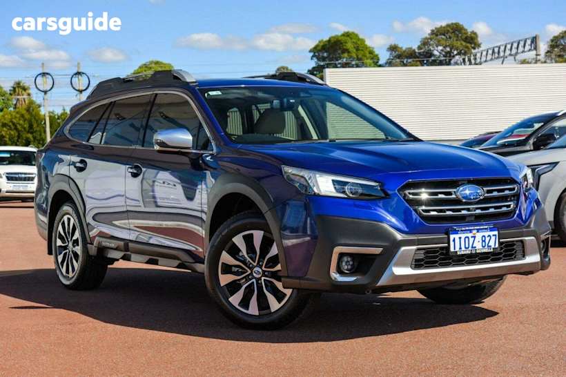 Blue 2024 Subaru Outback Wagon AWD Touring XT