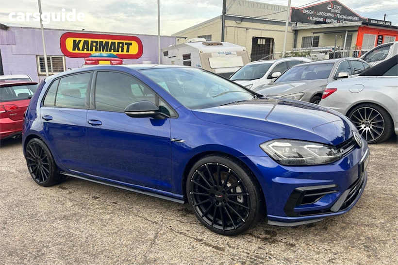 Blue 2018 Volkswagen Golf Hatchback R Special Edition