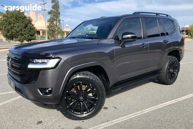 Grey 2022 Toyota Landcruiser Wagon FJA300R Sahara Wagon 7st 5dr Spts Auto 10sp, 4x4 3.3DTT