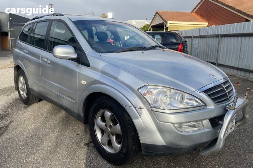 Silver 2008 Ssangyong Kyron Wagon 2.7 XDI SPR