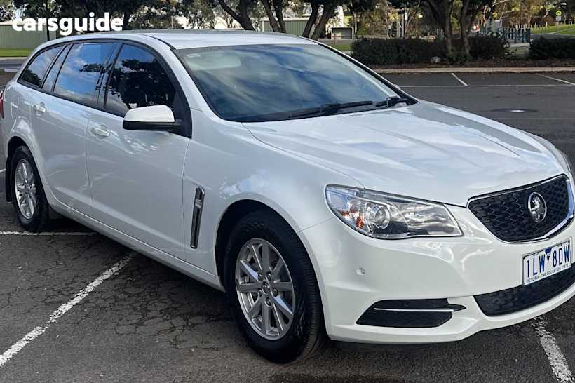 White 2017 Holden Commodore Sportswagon Evoke