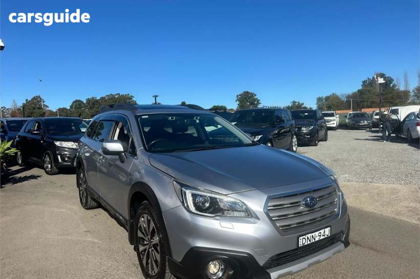 Silver 2017 Subaru Outback Wagon 2.0D Premium