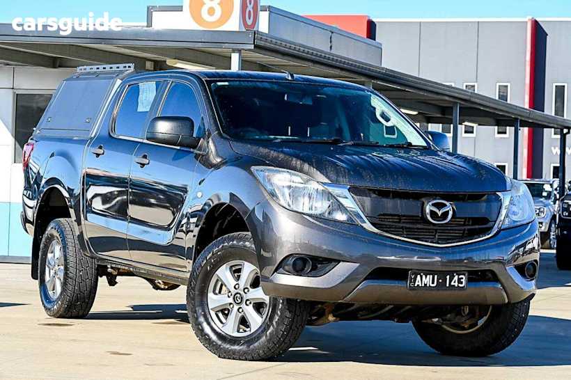 Brown 2017 Mazda BT-50 Dual Cab Utility XT (4X4)
