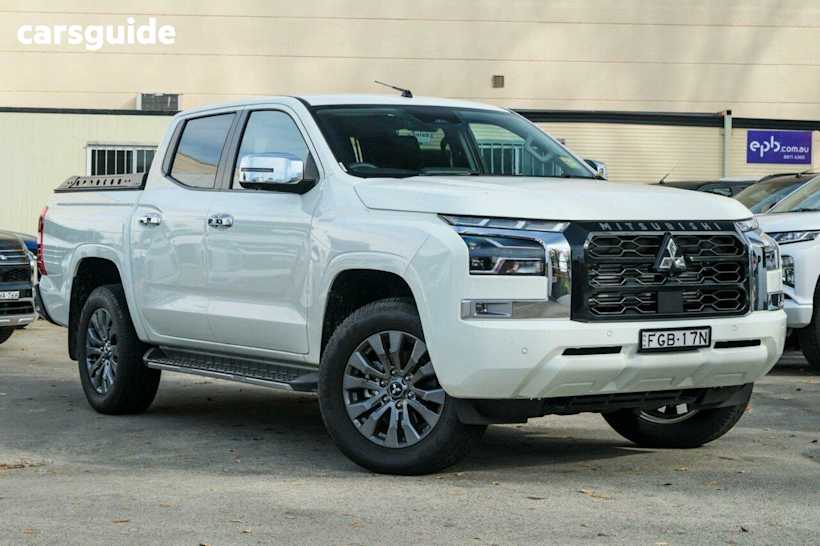White 2023 Mitsubishi Triton Double Cab Pick Up Gls (4X4)