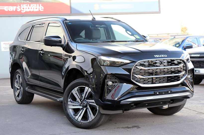 Black 2025 Isuzu MU-X Wagon LS-T (4X4)