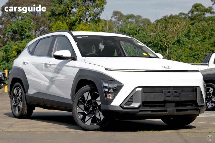 White 2025 Hyundai Kona Wagon Hybrid