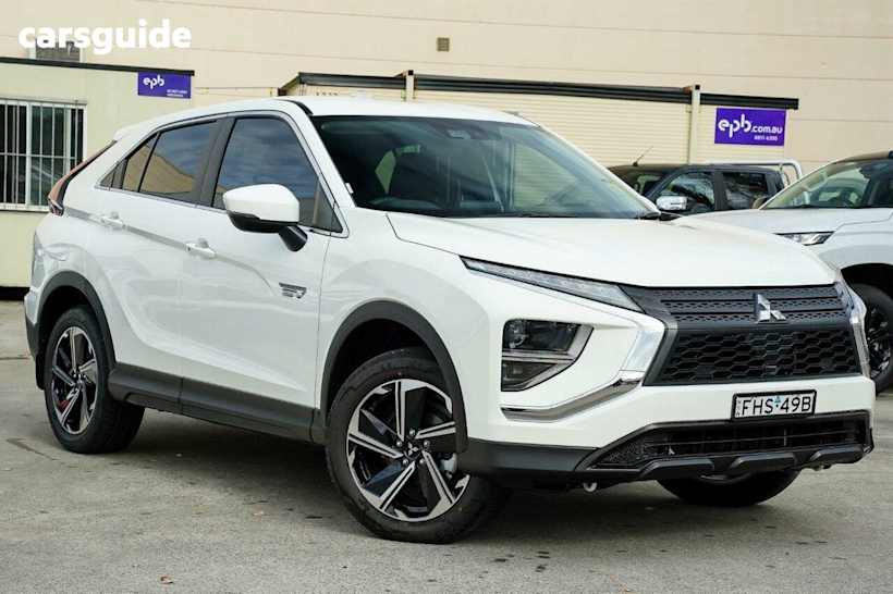 White 2024 Mitsubishi Eclipse Cross Wagon Es Phev (Awd)