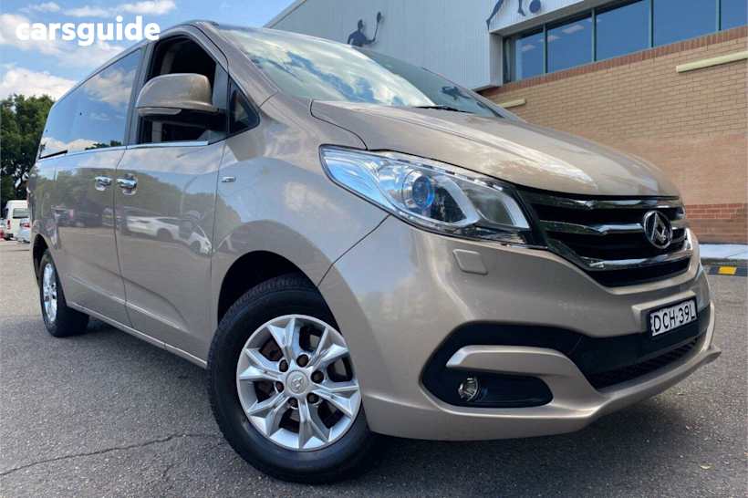 Gold 2016 LDV G10 Wagon (7 Seat)