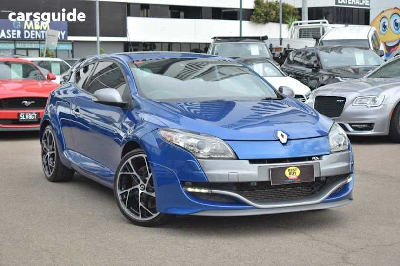 Blue 2012 Renault Megane Hatchback Renault Sport 250 CUP Trophee