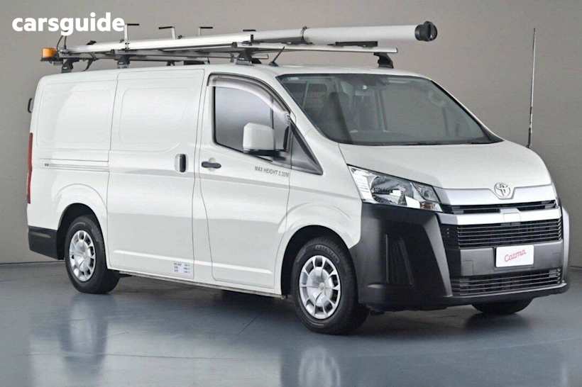 White 2019 Toyota Hiace Van LWB